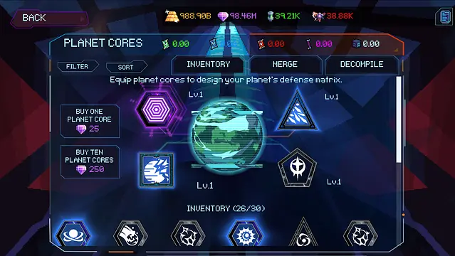 Orbital Defense Idle - Obrázky