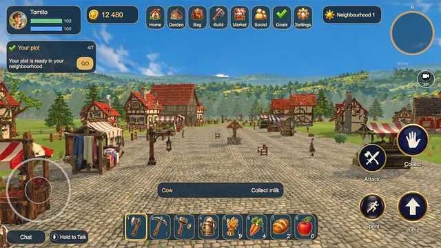 Hearthbound - หน้าจอ