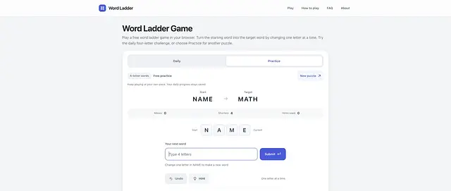 Word Ladder - Obrázky