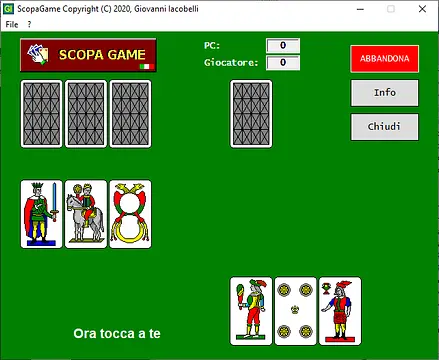 Hraj Scopa Game