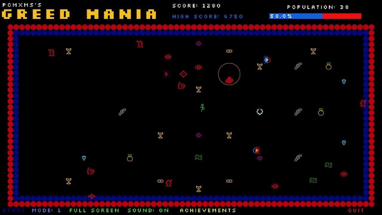 Juega a Greed Mania