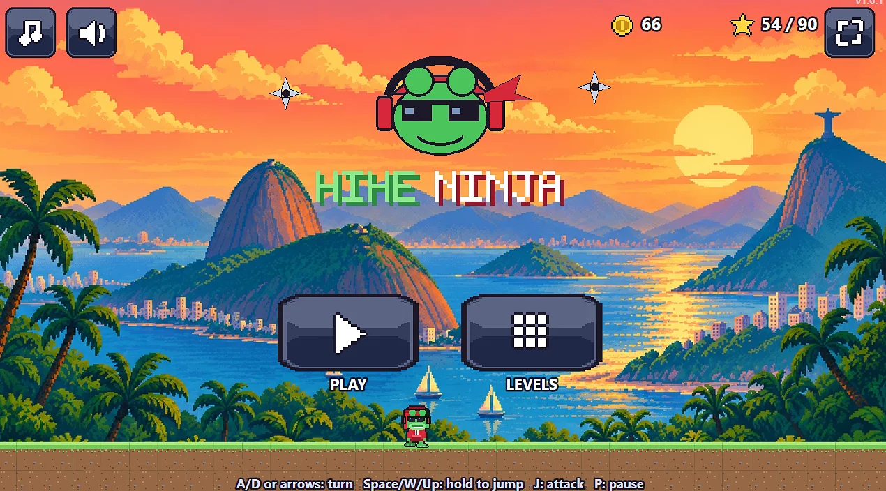 Gioca a HiHeNinja  2D Ninja Platformer