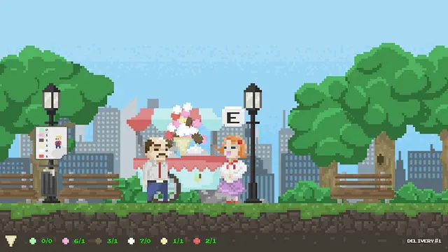 Ice Dream - الشاشات