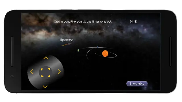 Space Orbit-Gravity Game - Gambar