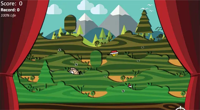 The Hunting Game - الشاشات