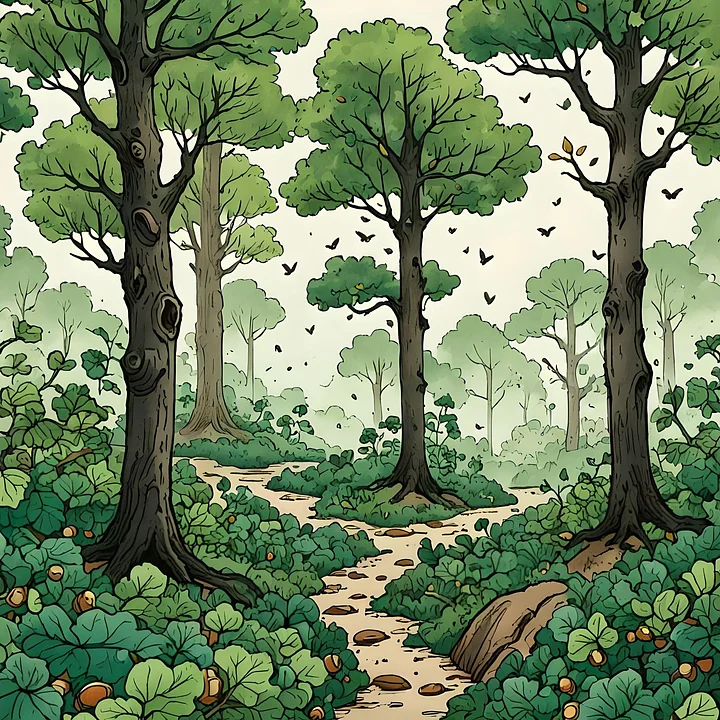 Find 80 Acorns! | Gambar Sampul