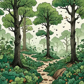 Find 80 Acorns! screenshot