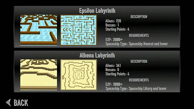 Labyrinth Space Shooter - Bilder