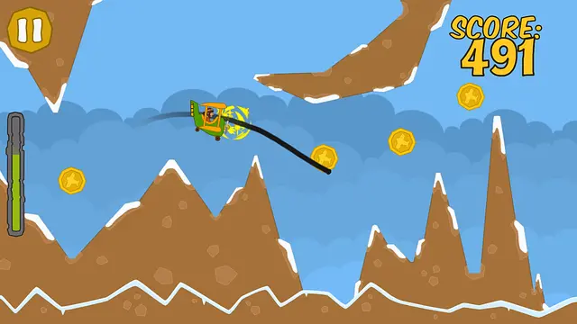 Plany Plane - หน้าจอ