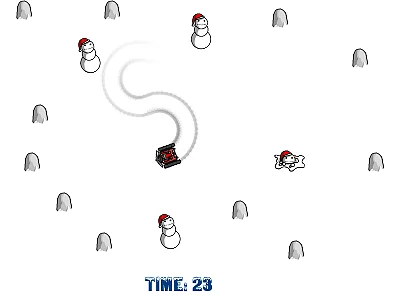Spela Snowmen Crasher