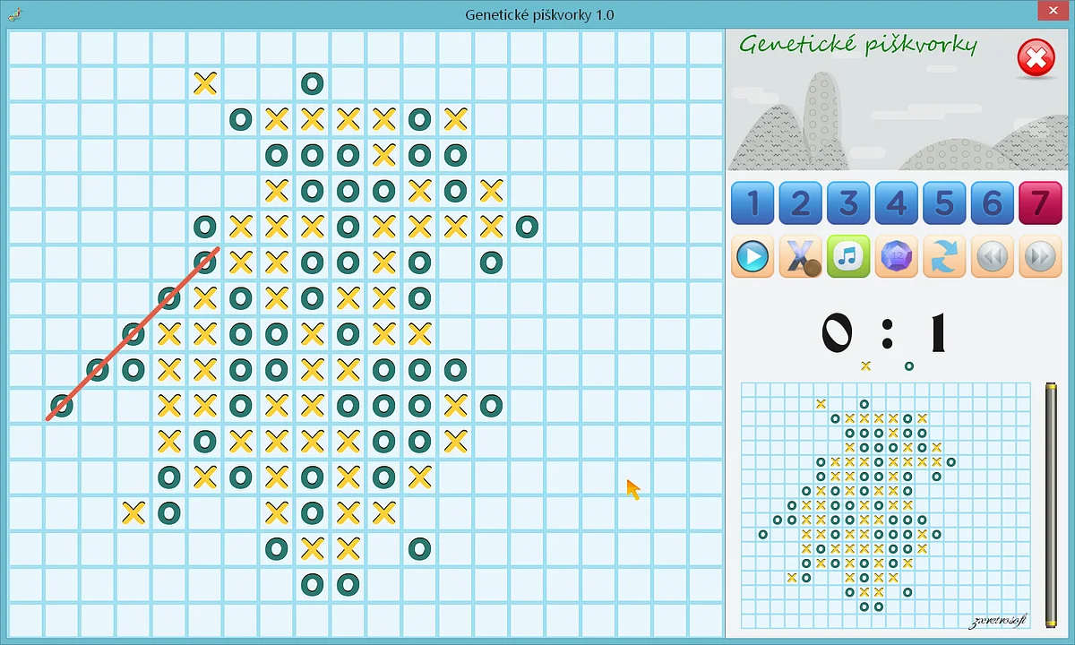 Spela Genetic Tic-Tac-Toe