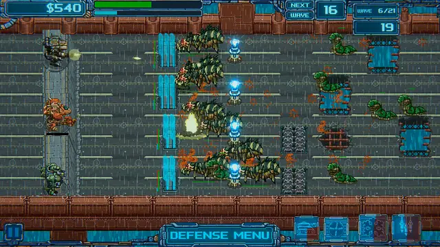 Mechs V Kaijus - หน้าจอ