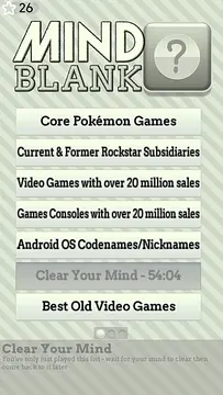 Mind Blank - تصاویر