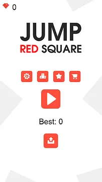 Jump Red Square - इमेज