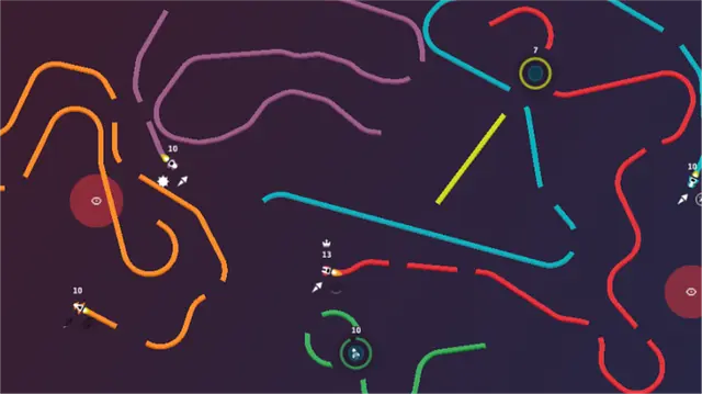 Curve Fever Pro - Skärmdumpar