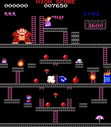 Играть в DonkeyKongRedux