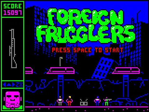 Foreign Frugglers - หน้าจอ