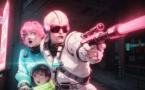 Cyber Revolt Showdown screenshot