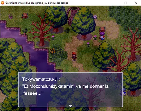 Geranium’s Kwest - الشاشات