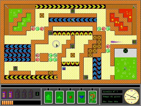 RoboRally - الشاشات