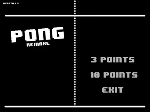 Pong Remake - Immagini