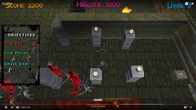 Gauntlet - Skärmdumpar