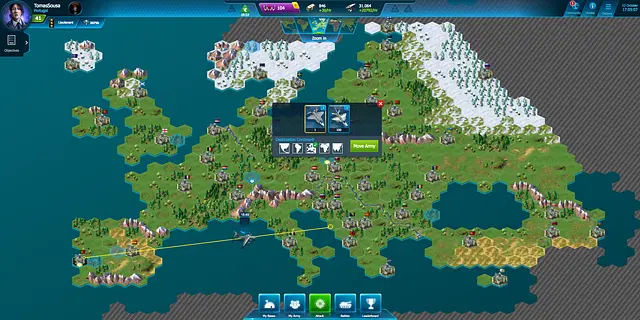 World War Online - الشاشات