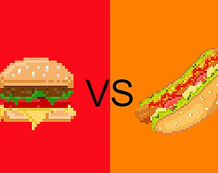 العب Hamburgers VS Hot Dogs