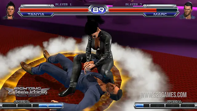 Fighting Generation Demo - الشاشات