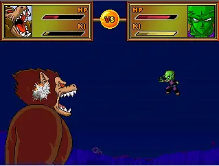 DB -US -Oozaru Fight - Gambar