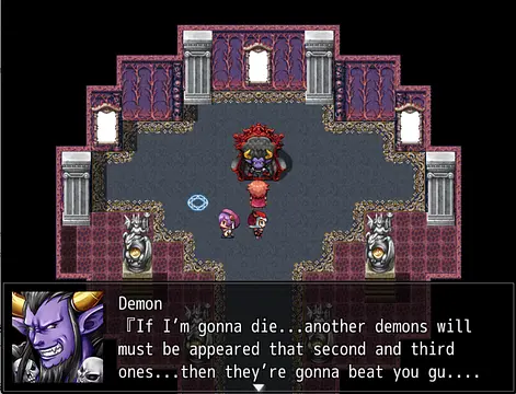 Fully Voiced Crap RPG - หน้าจอ