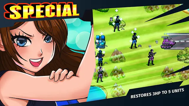 Angels on Tanks - الشاشات