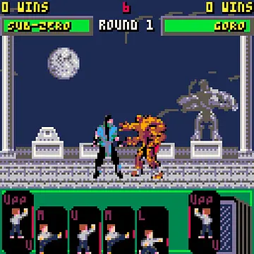 Mortal Cards - الشاشات