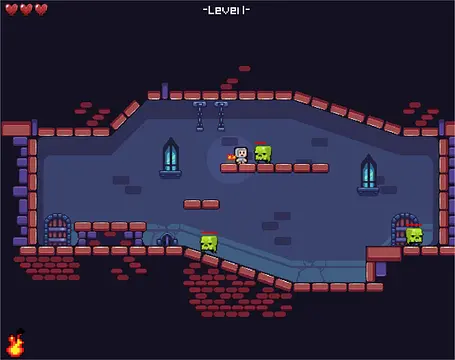 Save the torch! - الشاشات