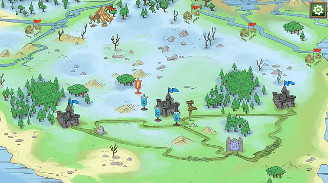 The Lost Warden - หน้าจอ