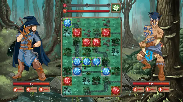 The Lost Warden - หน้าจอ