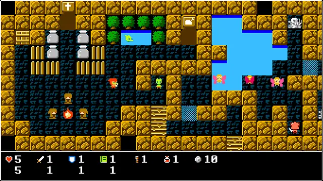 World's Smallest RPG - 作品