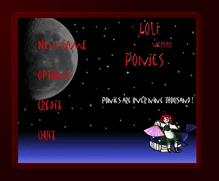 Loli versus Ponies - Screenshots