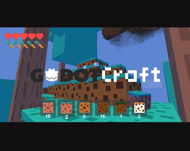 Speel GodotCraft