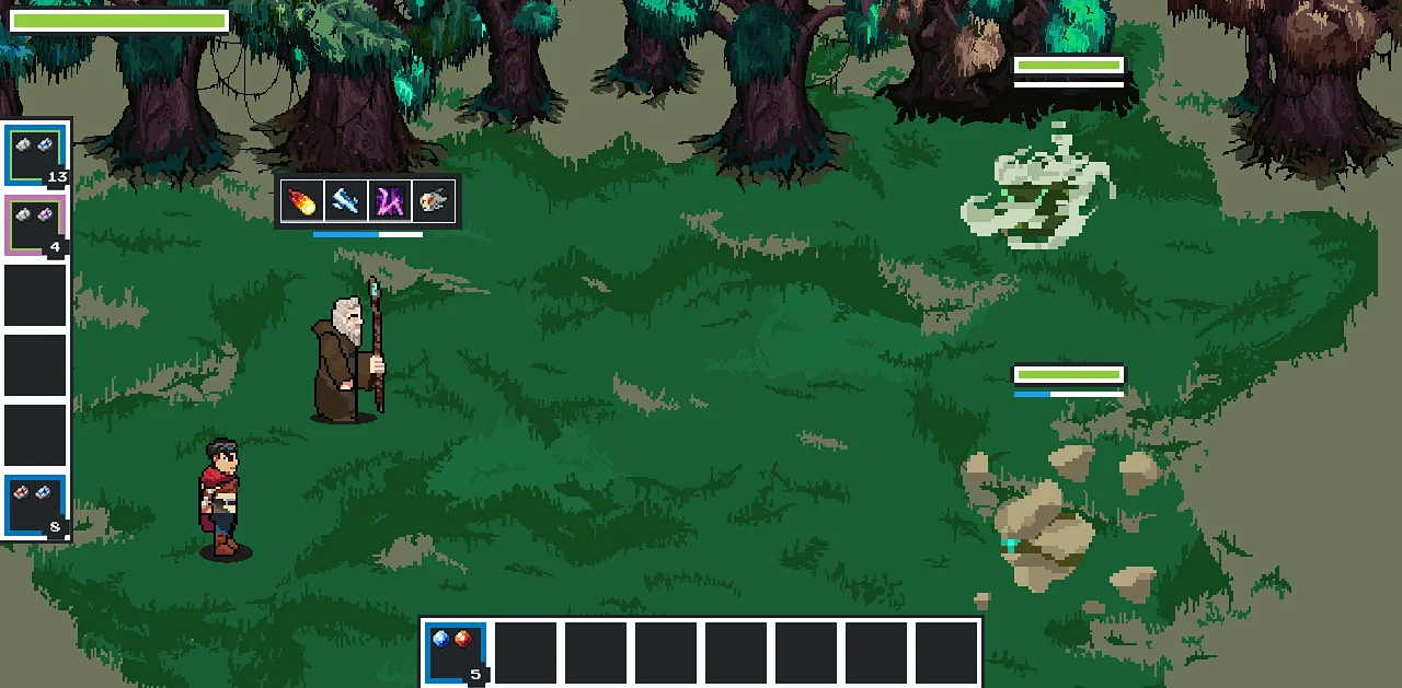 Mainkan Blind wizard's assistant