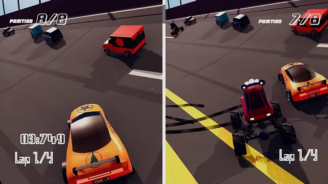 Oscillate - Zrzuty ekranu