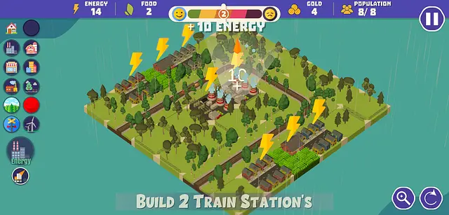 City Builder Challenge - الشاشات