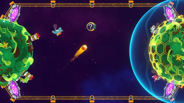 Dino Galaxy Tennis - الشاشات