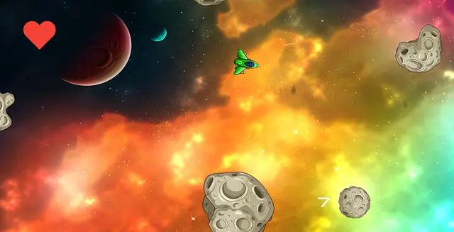 Asteroid Crush - Zrzuty ekranu