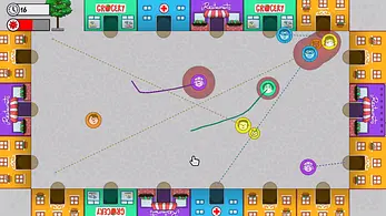 Safe Distance Sq. 😷 - Afbeeldingen