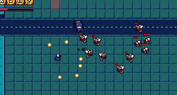 Robot Street Survival - หน้าจอ