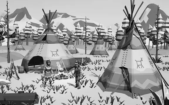 Wounded Winter: black - Skärmdumpar