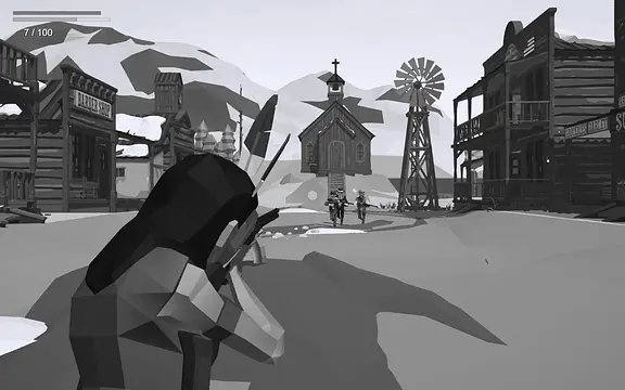 Wounded Winter: black - الشاشات