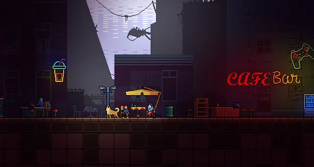 Cyberpunk Stories Kaitlin - Skärmdumpar