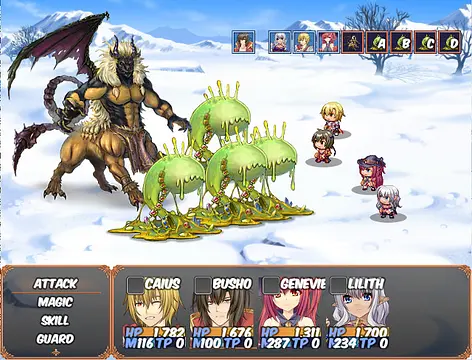 Forever Heroes - หน้าจอ